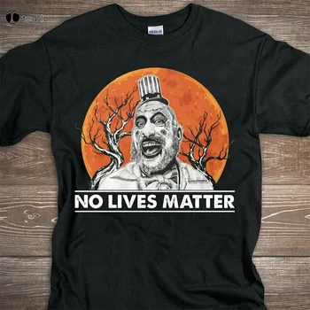 Kapitan Spalding No Lives Matter Retro Halloween Horror Zabawna Koszulka