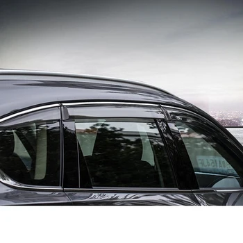 CEYUSOT do Mazda CX-8 okien daszek 6 szt./kpl. okienna strona wodoodporna tarcza dekoracyjne zewnętrzne akcesoria Mazda CX8 2017 2018