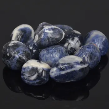Nawalny кувыркающийся niebieski szlachetny sodalitu 2 kamień z Afryki naturalny polerowany kamień dostawy dla Vicky, Reiki, uzdrawianie energetyczne kryształów