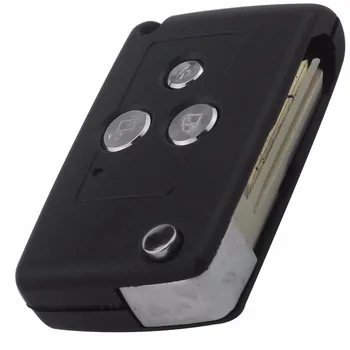Jingyuqin Remote 3 Button Modify Flip Folding Car Key Replacement Case FOB Shell Cover For LADA riva niva samra wagon sedan