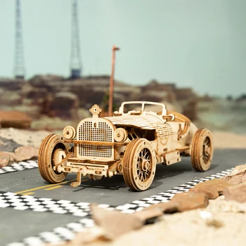 Samochód pociąg model 3D drewniane puzzle zabawka kompilacja Lokomotywa model Budowlane zestawy dla dzieci Dzieci prezent na Urodziny puzzle