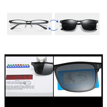Logorela Mężczyźni Kobiety spolaryzowane optyczne, magnetyczne okulary klip Magnes klip na okulary przeciwsłoneczne Polaroid klip na okulary ramka 8059