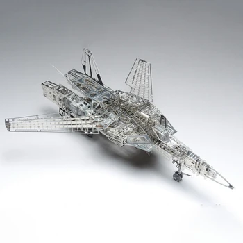 1/72 MACROSS VF-15 Aircraft Model Kit Wing Movable Fighter Decoration 3D Metal Assembly Model