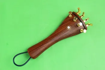 Nowy Luthier top rose wood viola parts, kołki, shank, podbródek, czołowa spinka