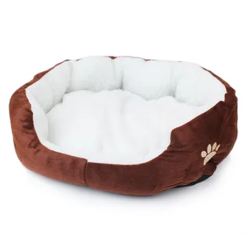 Psie łóżka dla małych średnich psów ciepła polarowa psie łóżko przez cały leżak dla zwierząt domowych poduszka pies kot Zimowa pies hodowla szczeniak mata łóżko dla zwierząt domowych