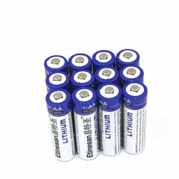 20 szt./lot Etinesan SUPER Powerful Lithium 1.5 V potężne jednorazowe baterie typu AA dobra cena i jakość.szelfowego 15 lat