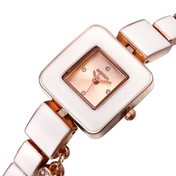 Nowa Marka Luksusowych Nowy Produkt Moda Zegarek Kwarcowy Damski Zegarek Watchband Ze Stali Nierdzewnej Prosty Biznes Pani Bransoletka Zegarek Reloj Mujer