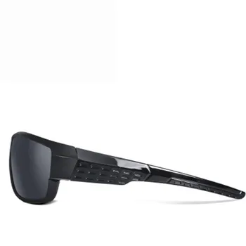 Okulary mężczyźni spolaryzowane marka projektowanie jazdy kwadratowa ramka okulary męskie Gogle UV400 Gafas De Sol