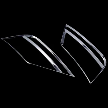 Volkswagen T-ROC TROC 2017-2019 ABS chrom tylny reflektor reflektory przeciwmgielne osłona lampy naklejka ozdoby wykończenie akcesoria 2 szt.