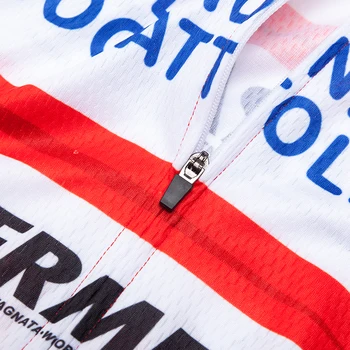 Andron TEAM pro jazda na rowerze Jersey śliniaki spodenki strój Ropa Ciclismo męska letnia szybkoschnąca rowerowa Mayo odzież