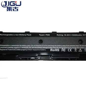 JIGU New Laptop Battery PI06 PI09 HSTNN-UB4N 710416-001 For HP Enyy 14 15 17 Batteries