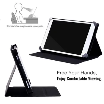 Etui na tablet HP Slate 7/Stream 7 PU Leather Stand Tablet Cover for Slate 10 HD Black Marble Alphabet