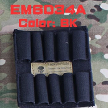 Emersongear Military Tactical Light Stick Pouch Molle Utility Emerson Tactical Paintball Combat Gear EM6034 Black Multicam