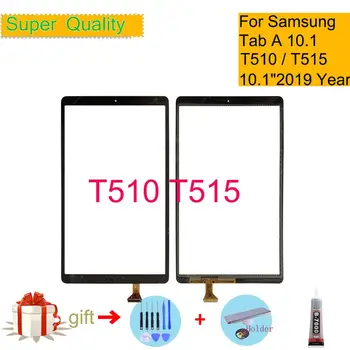 Samsung Galaxy Tab A 10.1 2019 SM-T515 SM-T510 T510 T515 ekran dotykowy digitizer panel sensor tablet os zewnętrzny LCD szkło