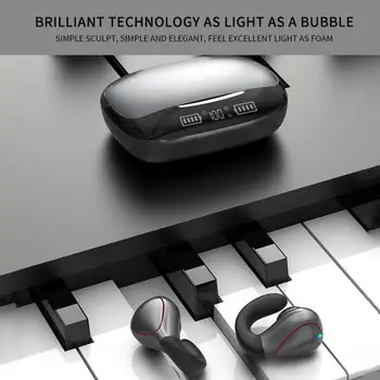 Prawdziwe sportowe słuchawki kostne Bluetooth Bezprzewodowe słuchawki Hifi stereo muzyka słuchawki w uchu słuchawki Xiaomi Iphone