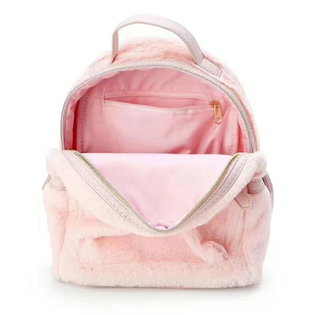 2020 Ms Kawaii Plecak Kuromi Anime Plecak Różowy Pluszowy Japoński Plecak seller Skórzane Plecaki Kobiecy Trend Produkty