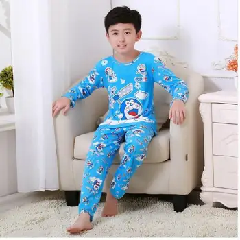 Nowy 2020 kreskówka dla dzieci piżamy wiosna jesień chłopiec piżama kolor zestaw Dziecięca piżama boże Narodzenie ubrania dla Dzieci zestaw piżamy chłopiec