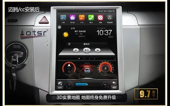 PX6 Tesla styl duży ekran Android 9 samochodowy odtwarzacz multimedialny dla Volkswagen Magotan 2007-2011 GPS, audio, Radio stereo BT jednostka