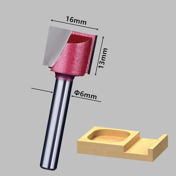 1SZT-6mm,ping CNC end mill,frez do drewna,obróbki drewna frezarki bit,drewniana podłoga narzędzie,3D czyszczenie dolnej grawerowania bity