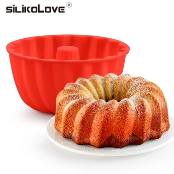 SILIKOLOVE mini tort formy silikonowe formy do pieczenia, naczynia chleb, ciasta pieczywo nonstick formy silikonowe Formy do pieczenia, garnki, tace