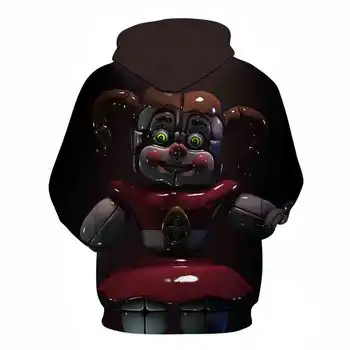 Five Nights at Freddy ' s 3D printed dla dorosłych, wysokiej jakości gier bluza z długim rękawem casual sportowa kurtka