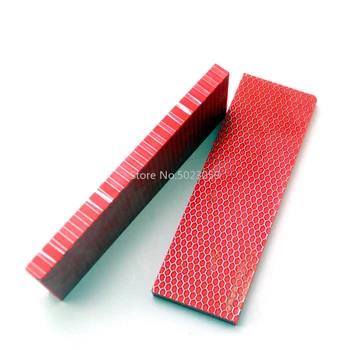 1szt Czerwony C-Tek płyta żywicy Materiał do DIY nóż uchwyt materiał żmij ziarno telefon wzór Proca uchwyt 120x40x8 mm