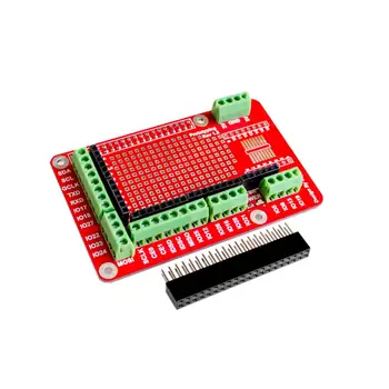Prototypowanie opłat Expansion Shield Board dla Raspberry Pi 2 board B i Raspberry Pi 3 board B