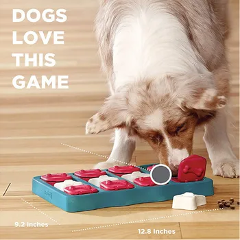 1 szt. telefon pudełko ze skarbami wyciek żywności szczeniak pies Interaktywna gra cegła inteligencja karma dla psów Podajnik zabawka przysmak szuka zabawy