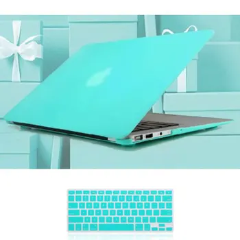Matowy laptop twarde etui Pokrowiec do Apple Macbook Air 11 13 Pro 13 15 Retina 12 13 15 cali torba na notebooka Mac Book pro 13 etui