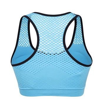Reathable Yoga Gym Top,Quick Dry Women Sports Bra Top,bezszwowe bieganie trening crop top,hollow, joga koszula mike ' a