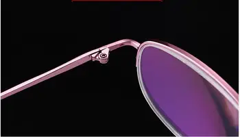 Metal Kryształ połowa oprawy ramki damskie okulary do czytania wysokiej jakości ultra-lekkie soczewki z żywicy starczowzroczność punkty