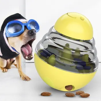 Interaktywne zabawki dla psów IQ Food Ball Toy Smarter Food Dogs Treat Dispenser dla psów i kotów Playing Training Pets Supply