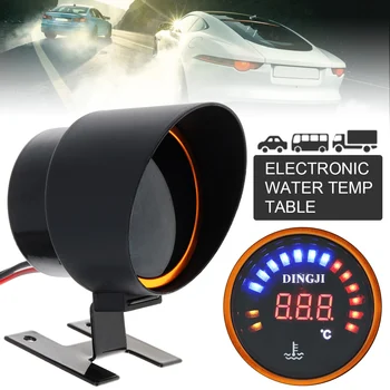 2-calowy 52 mm wyświetlacz led 12V uniwersalny czujnik temperatury wody na metr + trwałe z czujnikiem do modyfikacji samochodu / ciężarówki