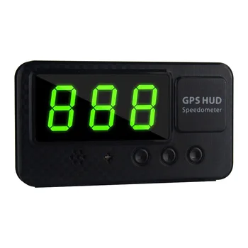 Cyfrowy samochodowy GPS prędkościomierz C60S Speed Display KM/h MPH dla samochodów ciężarowych rowerów motocykli Head Up Display Car With Over Speed Alarm