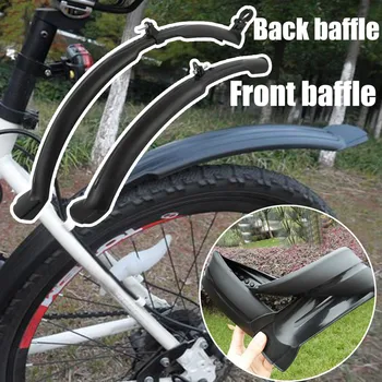 Kolarstwo górskie jazda na Rowerze rower przedni tylny plastikowy błotnik błotnik błotnik do roweru akcesoria do rowerów