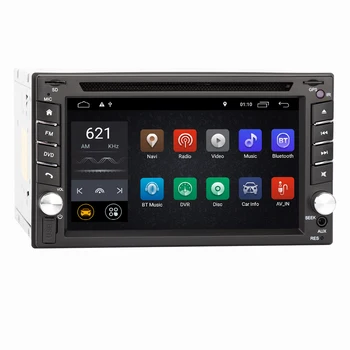 Eunavi 2 Din uniwersalny Android 10 samochodowy radio dvd odtwarzacz multimedialny 2din in dash Tablet PC GPS nawigacja 4G WIFI DSP TDA7851 USB