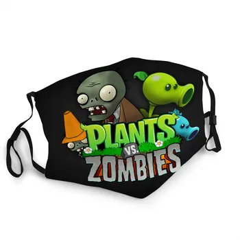 Drukowanie 3D dorosłych/dzieci Маскары roślin vs zombies Maska usta zmywalny również zabawna Maska Plants vs zombies pluszowe zabawki partia
