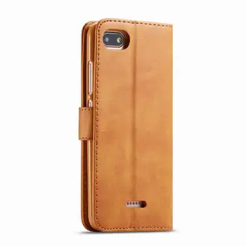 Redmi 6A Case Luxury Retro PU Leather Wallet Case For Xiaomi Redmi 6A 6 A Global Version Redmi6A 6 A Flip Case Cover