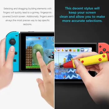 IFYOO Stylus Touch Pen bezprzewodowy kontroler Bluetooth, rysik do Nintendo Switch Super Mario Maker 2