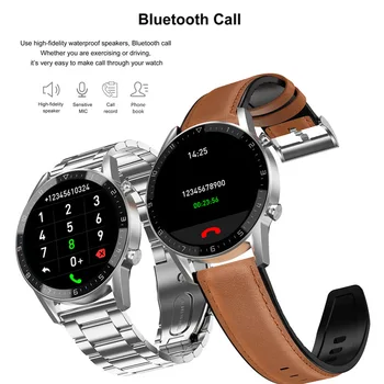 DT92 Smart Watch Men IP68 Wodoodporny Bluetooth Call Heart Rate Blood Pressure Monitor Sports Smartwatch Fitness Tracker PK L13