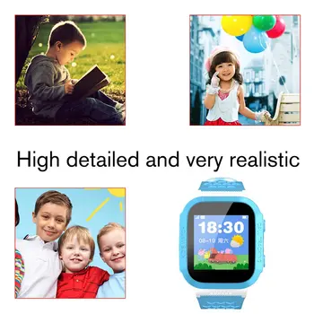 Telefon Kids Smart Watch for children SOS Antil-lost Wodoodporny Smartwatch Baby 2G SIM Card Lokalizacja Tracker Zegarki