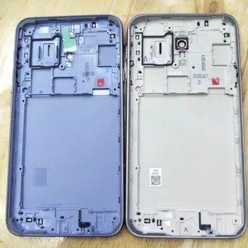 Samsung Galaxy J4 2018 SM-J400F J400 J400F oryginalny telefon komórkowy średnia ramka obudowa tylna pokrywa z tyłu Батарейной drzwiczkami