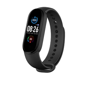 Top Digital Bracelet Heart Rate Blood Pressure Krokomierz Sleep Monitor M5 Smart Watch Wodoodporny band Sport Tracker Wristbands