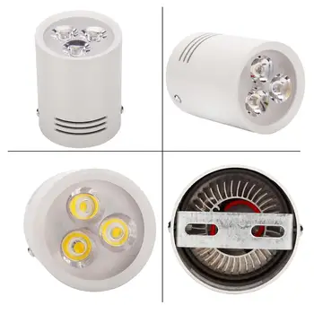Dimmable Surface Mounted Downlights mini 5W 7W LED Ceiling Downlight Led Lamps Spot Lamp Home Indoor Lighting