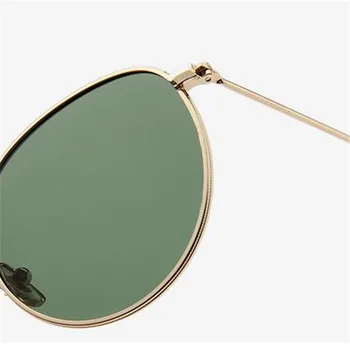 RBROVO 2021 Vintage okulary polaryzacyjne dla kobiet luksusowe okulary dla mężczyzn retro metalowe okulary przeciwsłoneczne lustro Oculos De Sol Feminino UV400