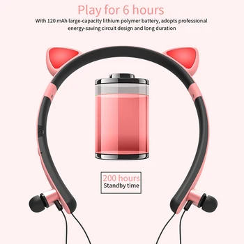 Bezprzewodowe słuchawki Bluetooth zestaw słuchawkowy Earbud sportowe słuchawki muzyka głośnik głośnik wsparcie dla iOS/Android HD wyzwanie