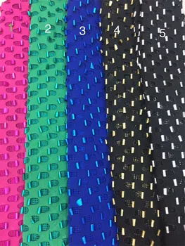 Francuska netto tkaniny syntetyczne z dobrym designem najnowsza afrykańska tkaniny koronki gipiury z siatką haftu