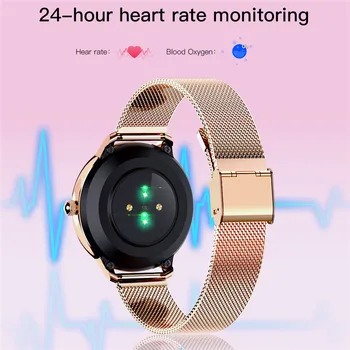 Moda Smartwatch kobiety mężczyźni multi-tryby sportowe fitness-tracker sportowe panie inteligentny zegarek dla Andoid IOS stalowe inteligentnego zegarka Zegarki