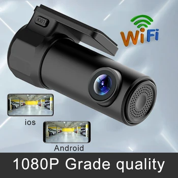 Driving Recorder WiFi Car Video DVR Recorder APP 1080P HD Recorder Dash English Voice Control Cam Night Vision Camera Dash