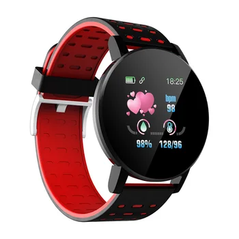 Silikonowe smart wodoodporny zegarek bransoletka ekran dotykowy sportowy krokomierz puls bransoletka z dwukolorowym wykończeniem paskiem FKU6